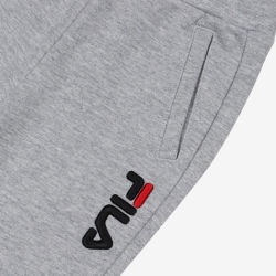 Fila Uno Fleece - Poikien Verryttelyhousut - Harmaat | FI-20365